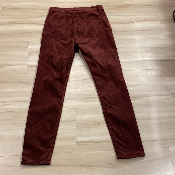 Loft Red Velvet Skinny Jeans - Picture 7 of 13